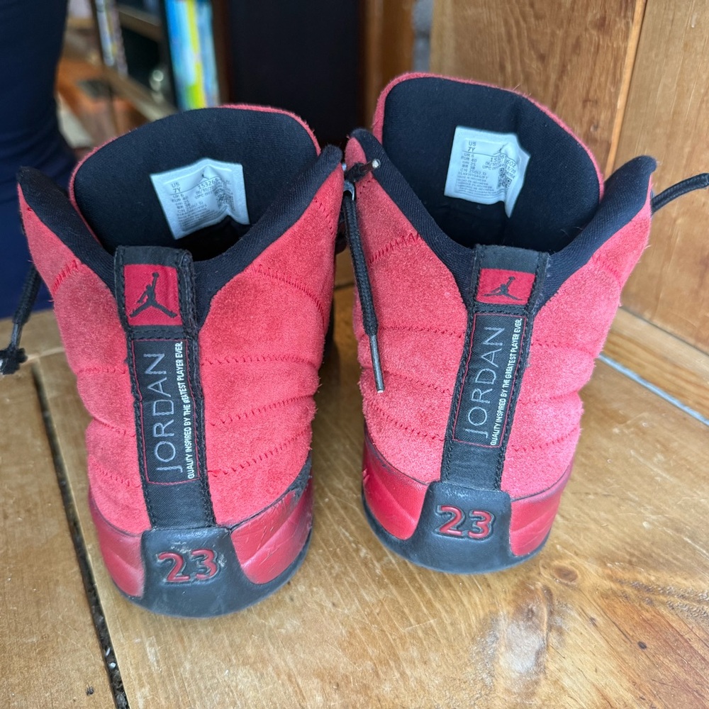 Jordan 12 Retro “Reverse Flu” - Picture 5 of 6